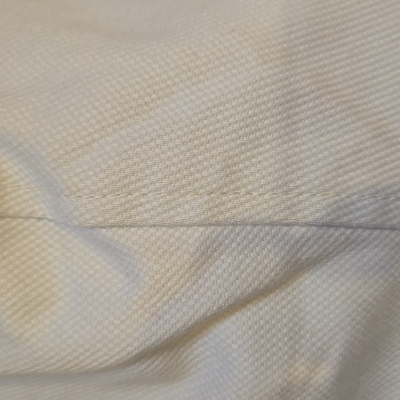 Maeve by Anthropologie Creamy White Stylish Top with Black Ribbon Accent Belt - Picture 4 of 14